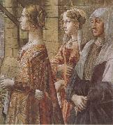 Domenico Ghirlandaio stories of St john the Baptist the Visitation Sandro Botticelli
